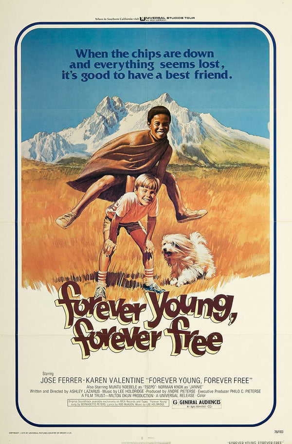 Forever Young Forever Free (1975) Drama Family Movie Poster Movie Poster | Film Wall Art Print