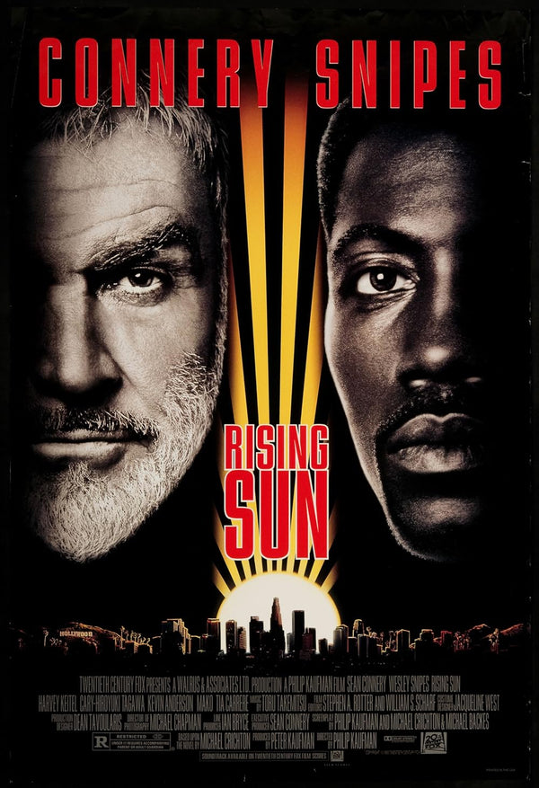 Rising Sun (1993) – Action, Crime, Drama Movie Poster Movie Poster | Film Wall Art Print