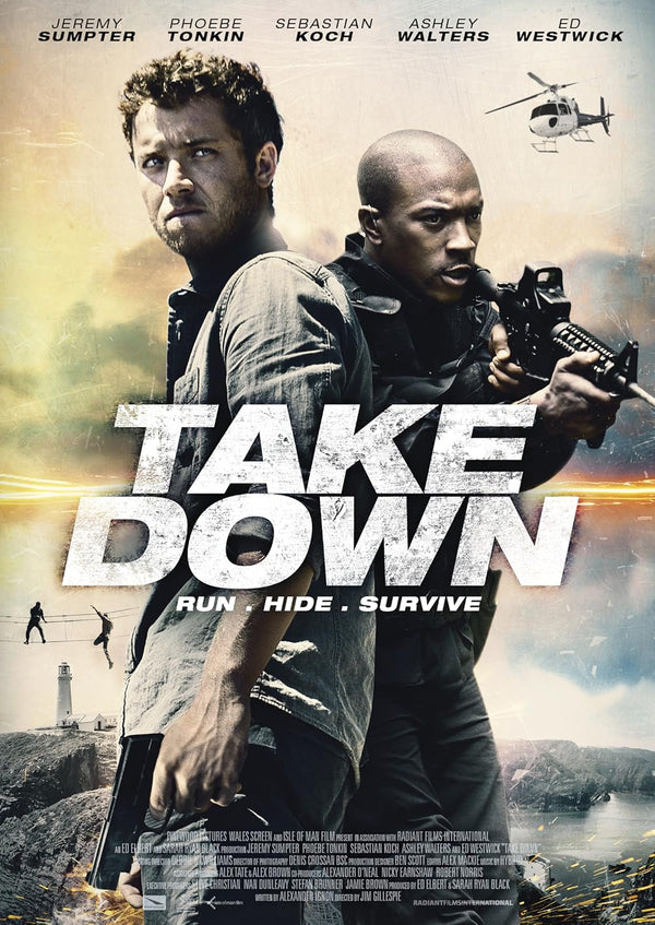 Take Down (2016) - Action Adventure Crime Movie Poster Movie Poster | Film Wall Art Print