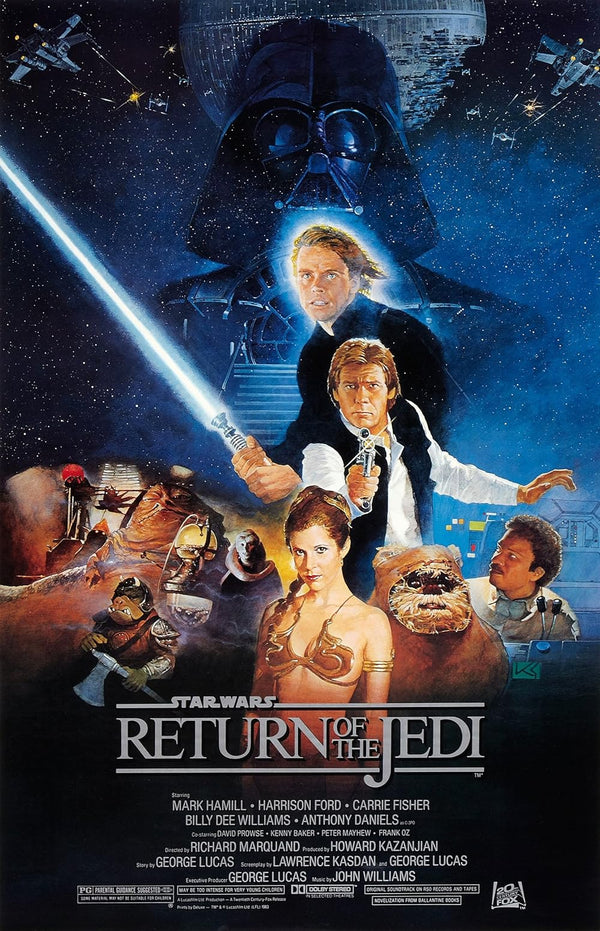Star Wars Episode VI Return of the Jedi Japanese Movie Poster Movie Poster | Film Wall Art Print