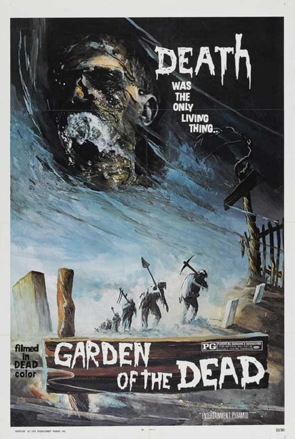 Garden of the Dead (1972) - Sci-Fi Horror Movie Poster Movie Poster | Film Wall Art Print
