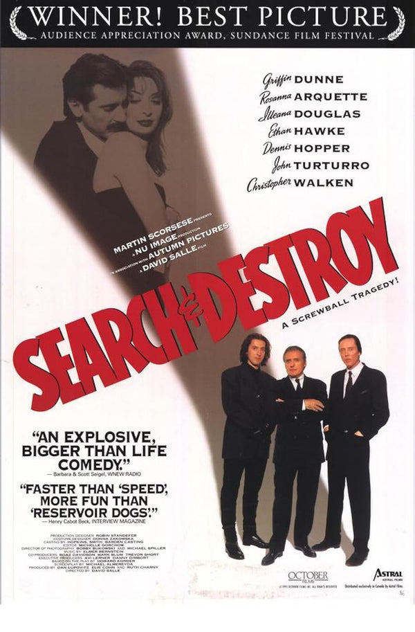 Search and Destroy (1995) Action Comedy Drama Poster Movie Poster | Film Wall Art Print