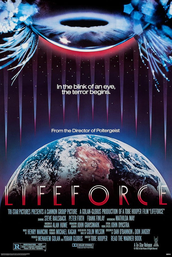 Lifeforce (1985) - Action Horror Mystery Poster | Buy Online Movie Poster | Film Wall Art Print
