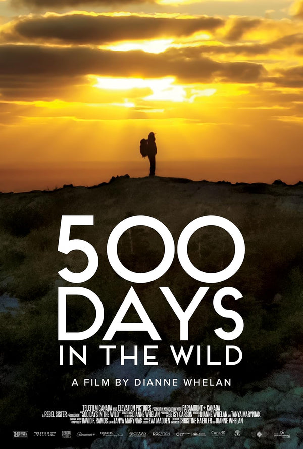 500 Days in the Wild (2023) – Wild Nature Documentary Movie Poster | Film Wall Art Print