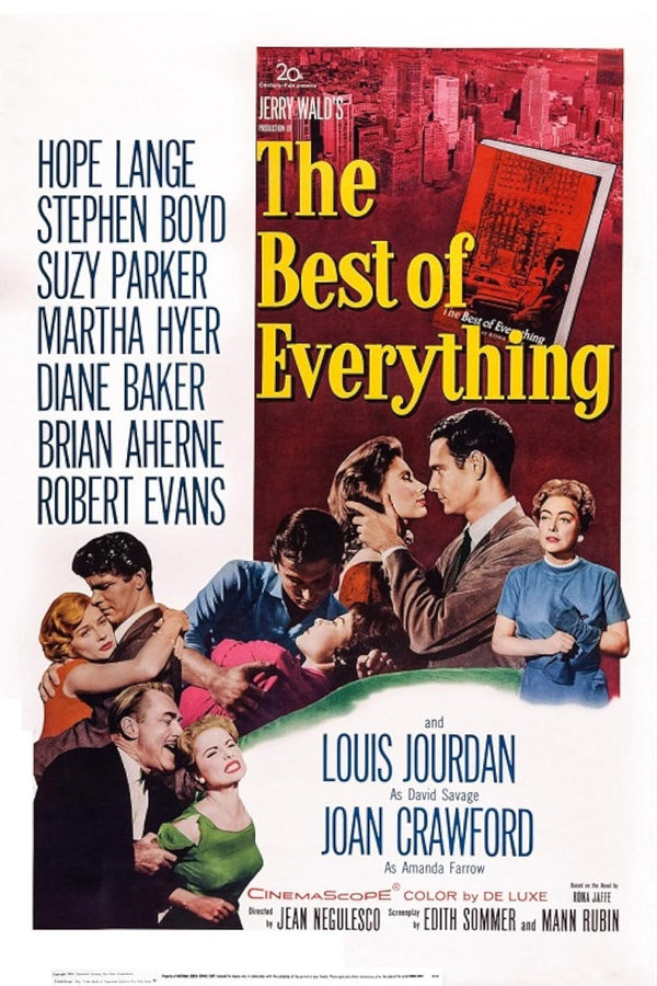 Best Of Everything (1959) – Timeless Drama & Romance Movie Poster Movie Poster | Film Wall Art Print