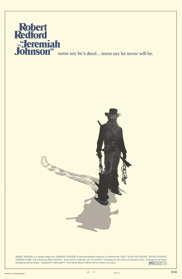 Jeremiah Johnson (1972) – Classic Western Adventure Drama Movie Poster | Film Wall Art Print