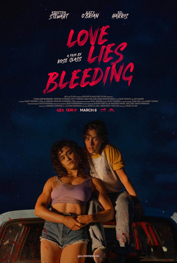 Love Lies Bleeding (2024) – Crime Drama Mystery Thriller Movie Poster | Film Wall Art Print