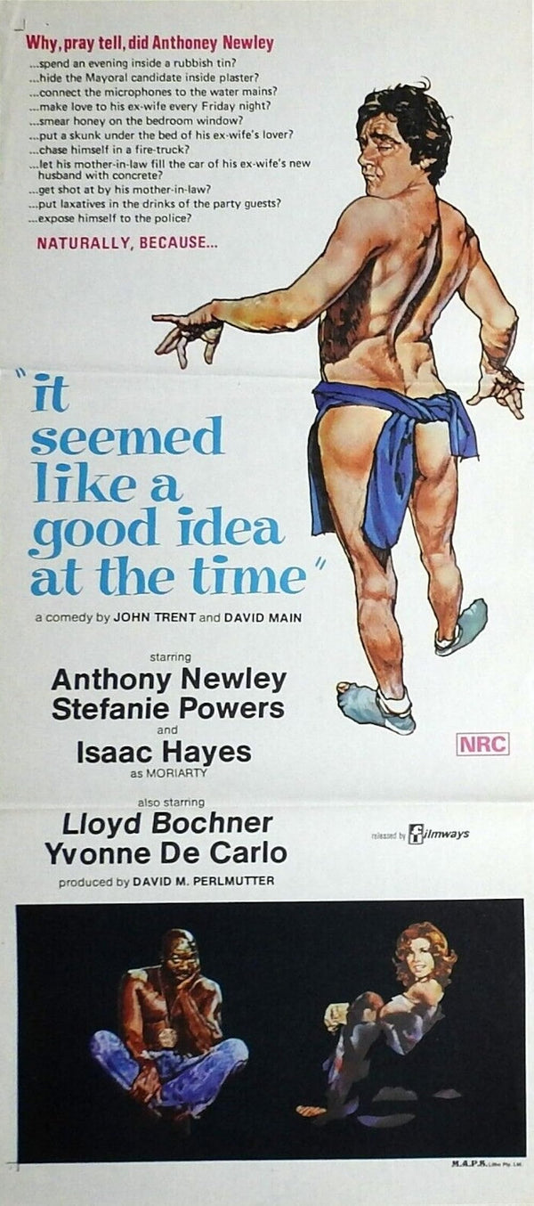 It Seemed Like A Good Idea At The Time (1975) Comedy Poster Movie Poster | Film Wall Art Print