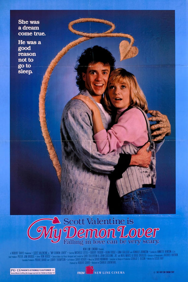 My Demon Lover (1987) - Comedy, Fantasy, Horror Movie Poster Movie Poster | Film Wall Art Print
