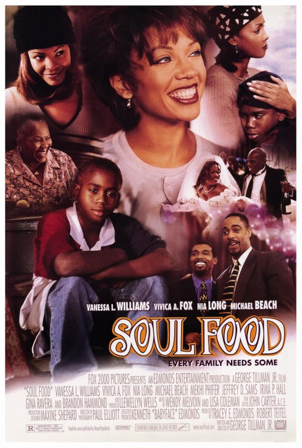 Soul Food (1997) - Heartwarming Comedy Drama Movie Poster Movie Poster | Film Wall Art Print