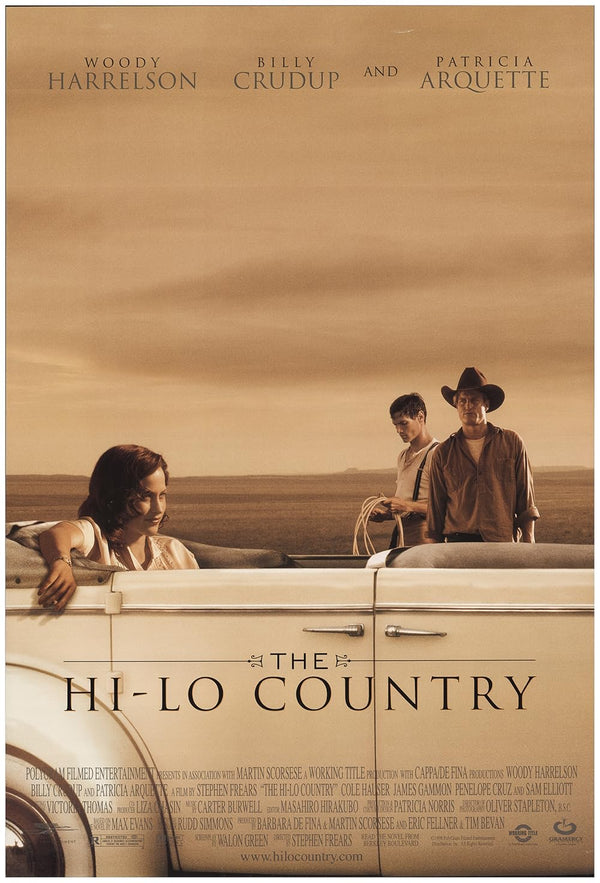 Hi Lo Country (1998) - Heartwarming Drama, Romance, Western Movie Poster Movie Poster | Film Wall Art Print