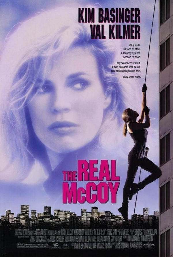 Real McCoy (1993) – Crime Thriller Movie Poster Movie Poster | Film Wall Art Print