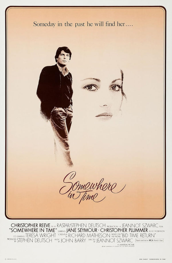 Somewhere in Time (1980) - Timeless Drama & Fantasy Romance Film Movie Poster | Film Wall Art Print