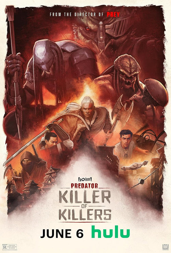 Predator: Killer of Killers 2025 – Animated Action Adventure Movie Movie Poster | Film Wall Art Print