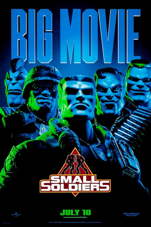 Small Soldiers (1998) Action, Adventure, Comedy Movie Poster Movie Poster | Film Wall Art Print