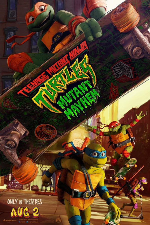 Teenage Mutant Ninja Turtles: Mutant Mayhem Movie Poster Movie Poster | Film Wall Art Print