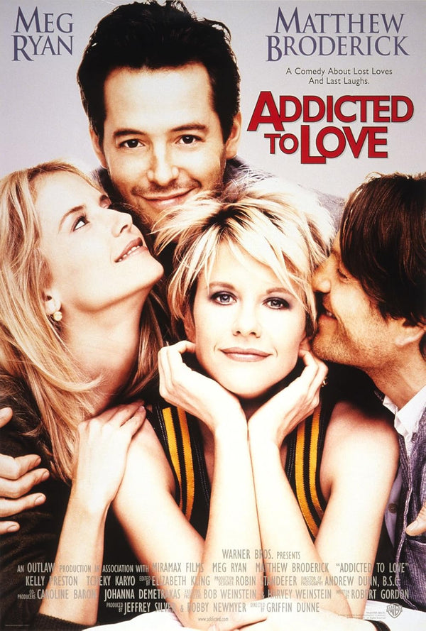Addicted To Love (1997) - Romantic Comedy Movie Poster Movie Poster | Film Wall Art Print