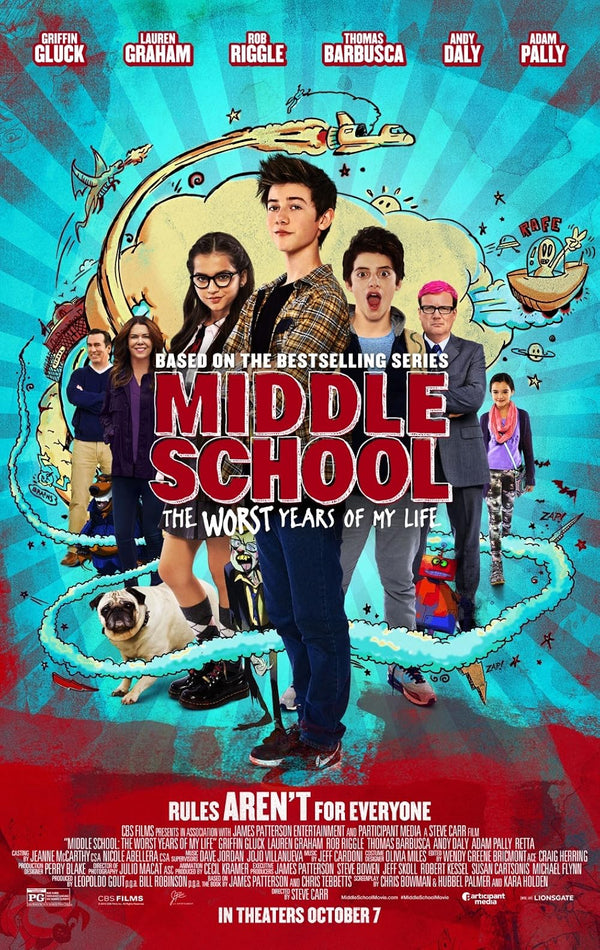 Middle School: The Worst Years of My Life (2016) – Family Comedy Movie Poster | Film Wall Art Print