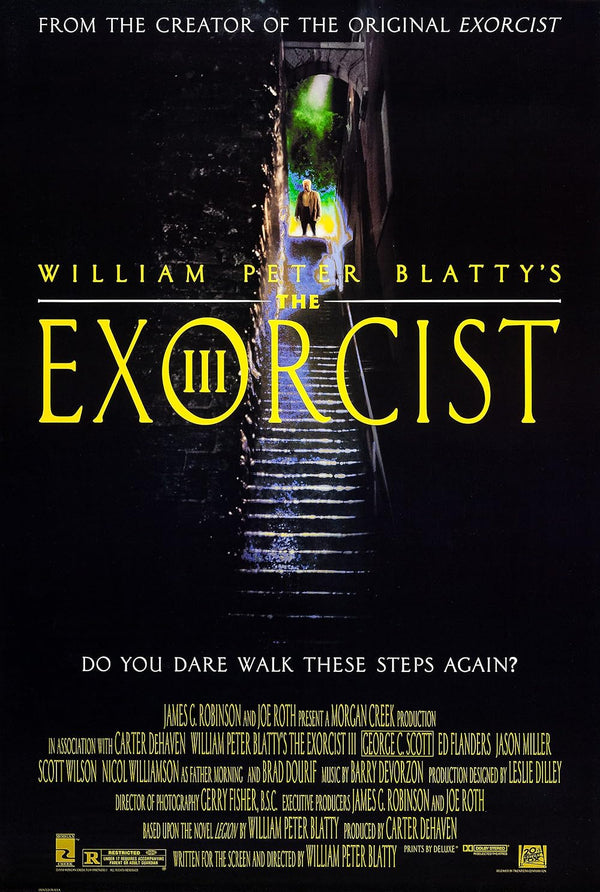 Exorcist III (1990) – Chilling Drama, Horror, Mystery Movie Poster Movie Poster | Film Wall Art Print