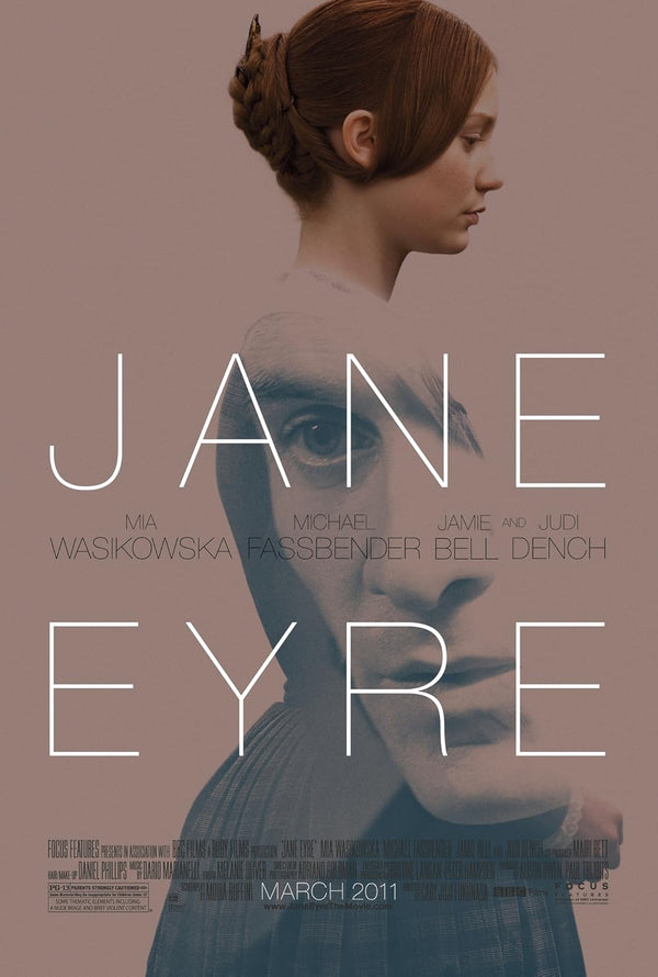 Jane Eyre (2011) - A Stirring Drama & Romantic Mystery Film Movie Poster | Film Wall Art Print