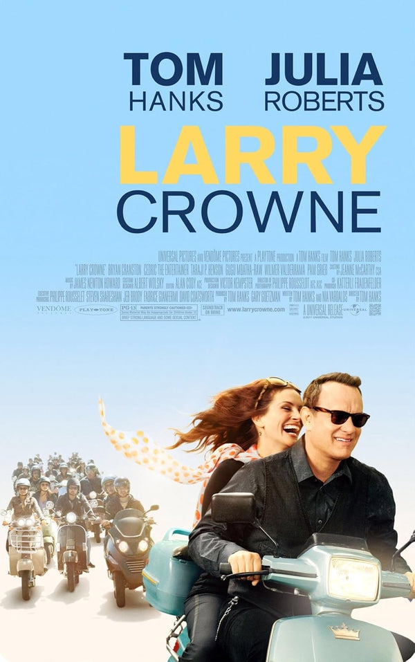 Larry Crowne (2011) Movie Poster – Heartwarming Comedy & Romance Movie Poster | Film Wall Art Print
