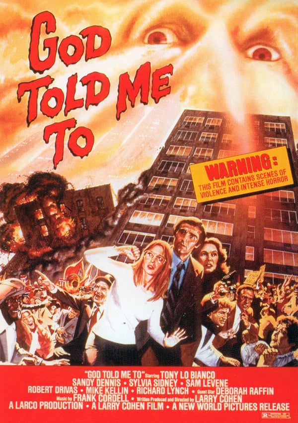 God Told Me To (1976) – Dark Sci-Fi Crime Horror Cult Classic Movie Poster | Film Wall Art Print