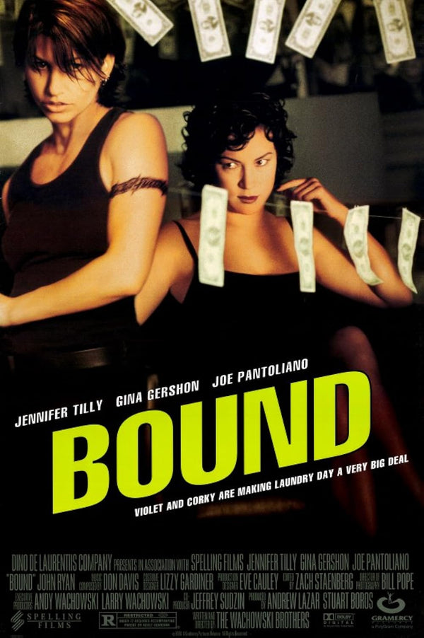 Bound Movie Poster - Neo-Noir Thriller by the Wachowskis Movie Poster | Film Wall Art Print