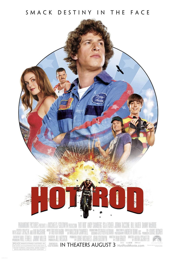Hot Rod Movie Poster - Andy Samberg Action Comedy Film Movie Poster | Film Wall Art Print
