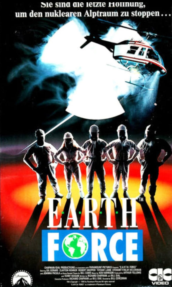 E.A.R.T.H. Force: Sci-Fi Adventure & Action Series Movie Poster | Film Wall Art Print