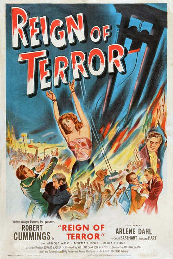 Reign of Terror (1949) Movie Poster – Drama, History, Romance Movie Poster | Film Wall Art Print