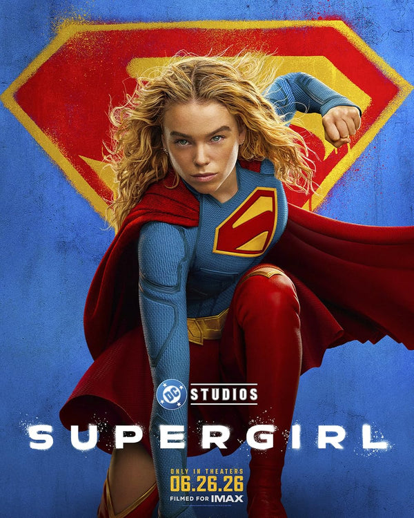 Supergirl Movie Poster - Classic Superhero Film Art Print Movie Poster | Film Wall Art Print