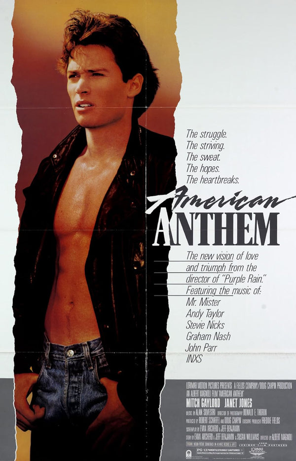 American Anthem (1986) - Inspirational Drama & Sport Film Movie Poster | Film Wall Art Print