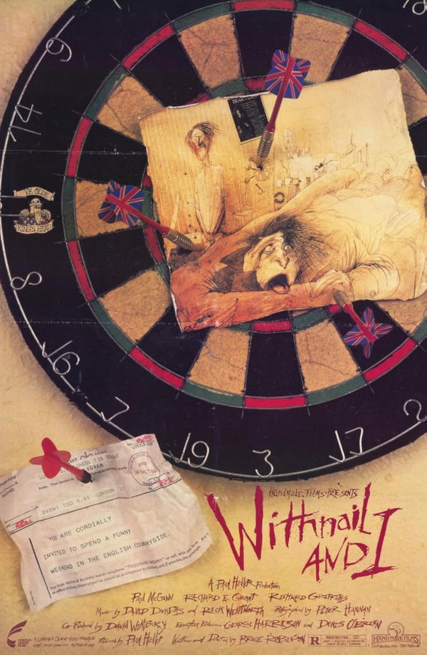 Withnail and I (1987) - Iconic British Comedy Drama Film Movie Poster | Film Wall Art Print
