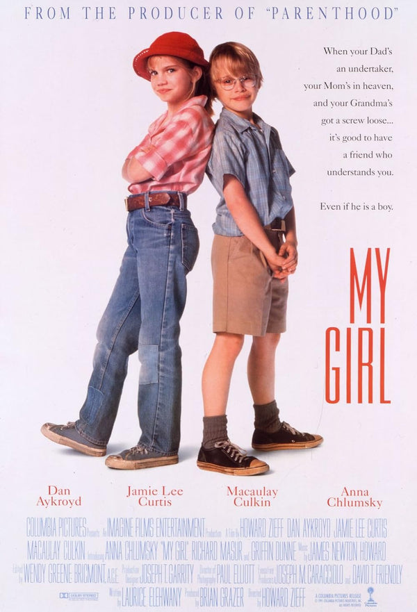 My Girl (1991) Heartwarming Family Comedy-Drama Movie Poster Movie Poster | Film Wall Art Print
