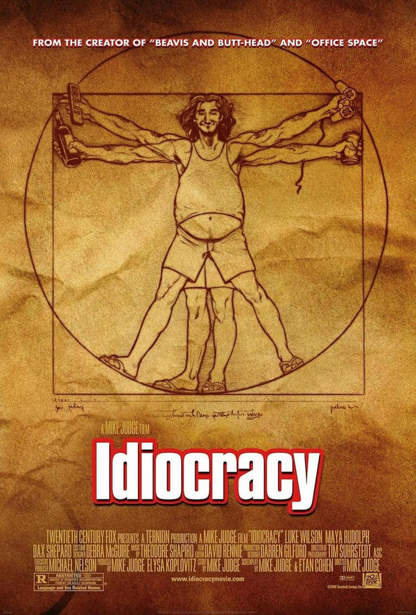 Idiocracy (2006) - Hilarious Sci-Fi Adventure Comedy Poster Movie Poster | Film Wall Art Print