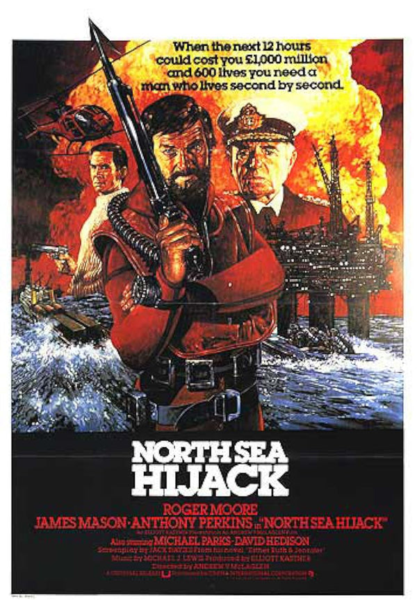 Ffolkes (1980) - Action, Adventure, Thriller Movie Poster Movie Poster | Film Wall Art Print