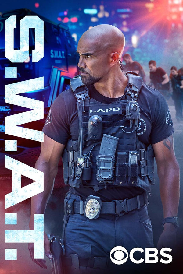 S.W.A.T. TV Series Poster – Action, Adventure, Crime Thrills Movie Poster | Film Wall Art Print