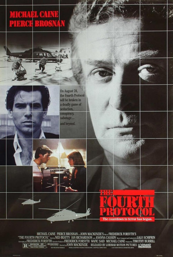 Fourth Protocol (1987) Thriller Poster – Vintage Movie Art Movie Poster | Film Wall Art Print