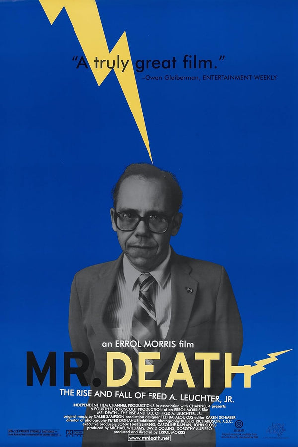Mr. Death: Fred A. Leuchter's Controversial Legacy (1999) Movie Poster | Film Wall Art Print