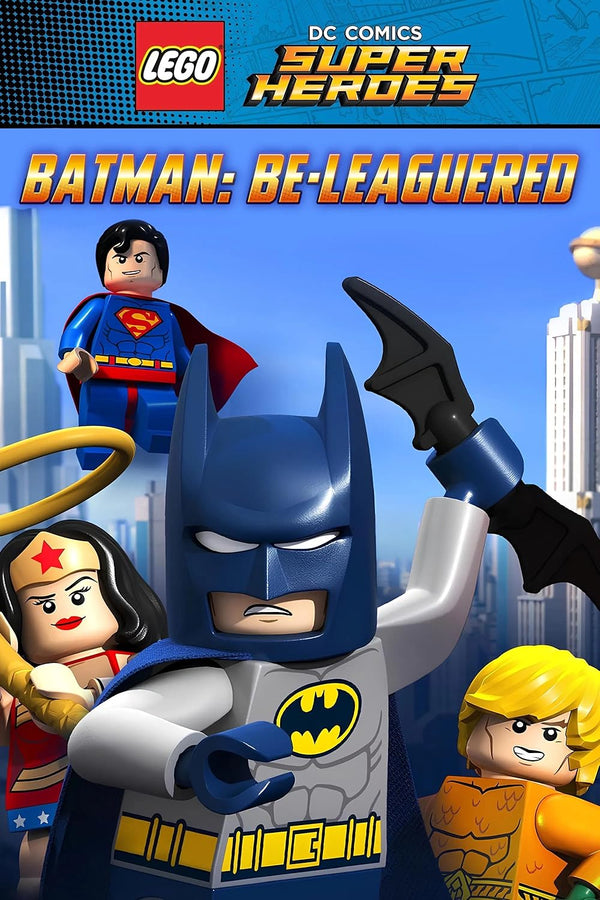 DC Comics Animated Action Short Film Poster – Vibrant Superhero Adventure Movie Poster | Film Wall Art Print