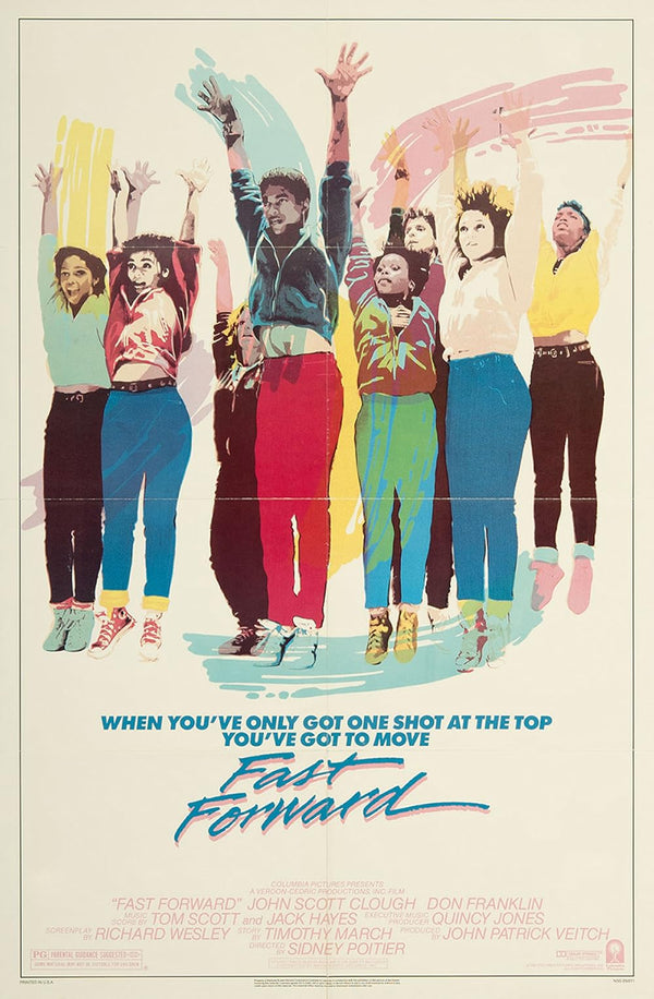 Fast Forward (1985) - Drama & Musical Movie Poster Movie Poster | Film Wall Art Print