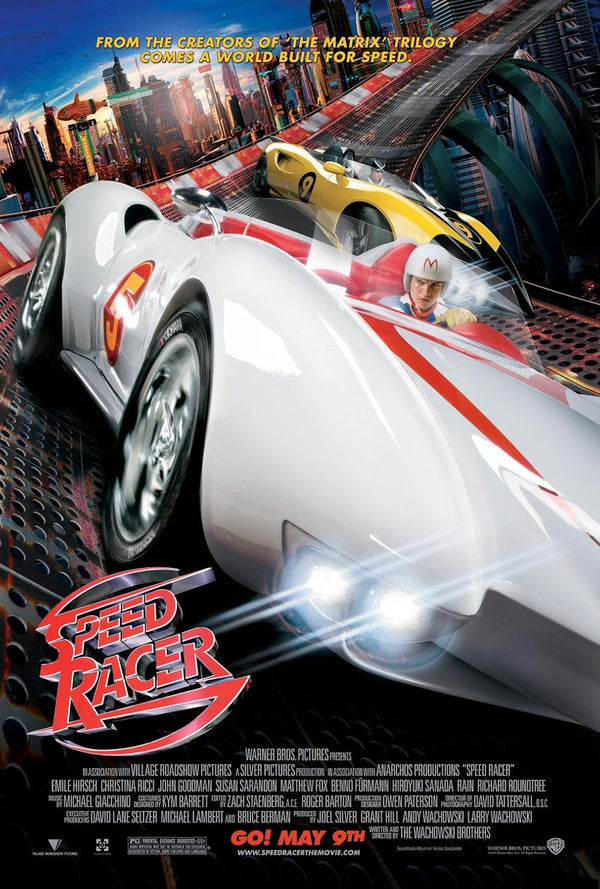Speed Racer Movie Poster - Iconic Racing Film Artwork Movie Poster | Film Wall Art Print