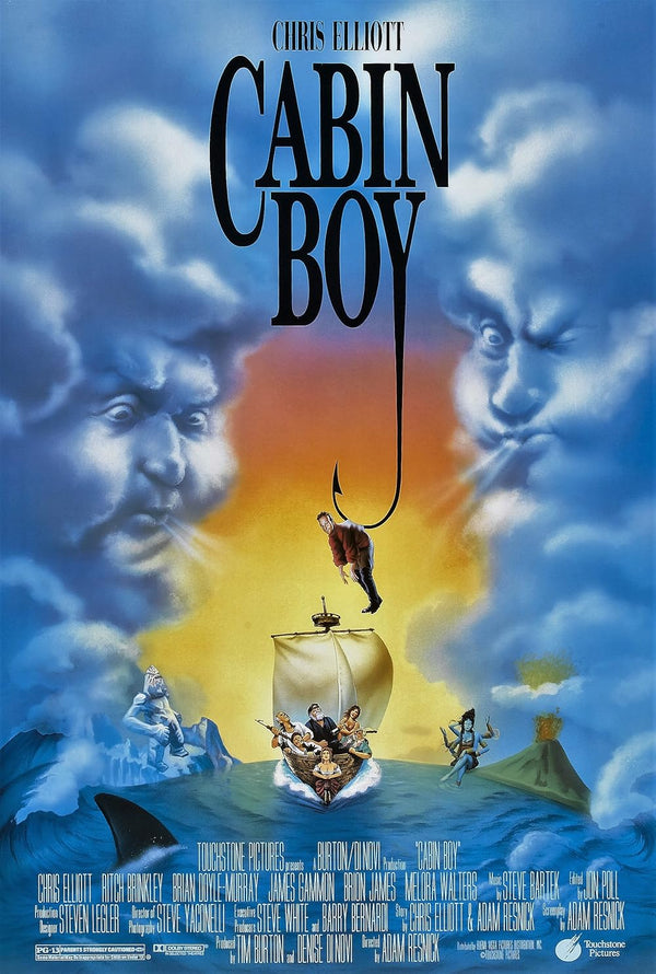 Cabin Boy (1994) - Adventure, Comedy, Romance Movie Movie Poster | Film Wall Art Print