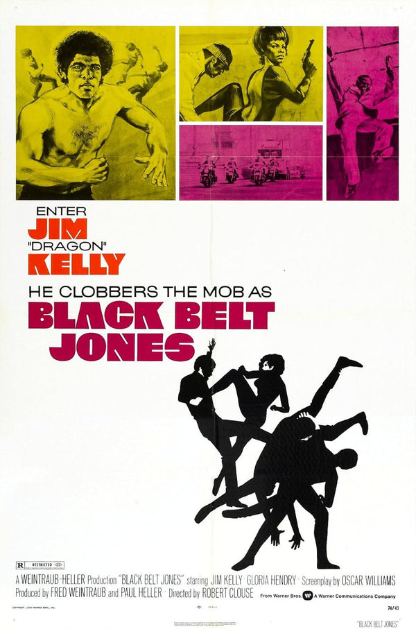 Black Belt Jones (1974) – Action Crime Movie Poster Movie Poster | Film Wall Art Print