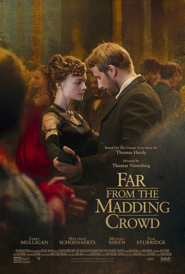 Far from the Madding Crowd (2015) - Drama, Romance Movie Movie Poster | Film Wall Art Print