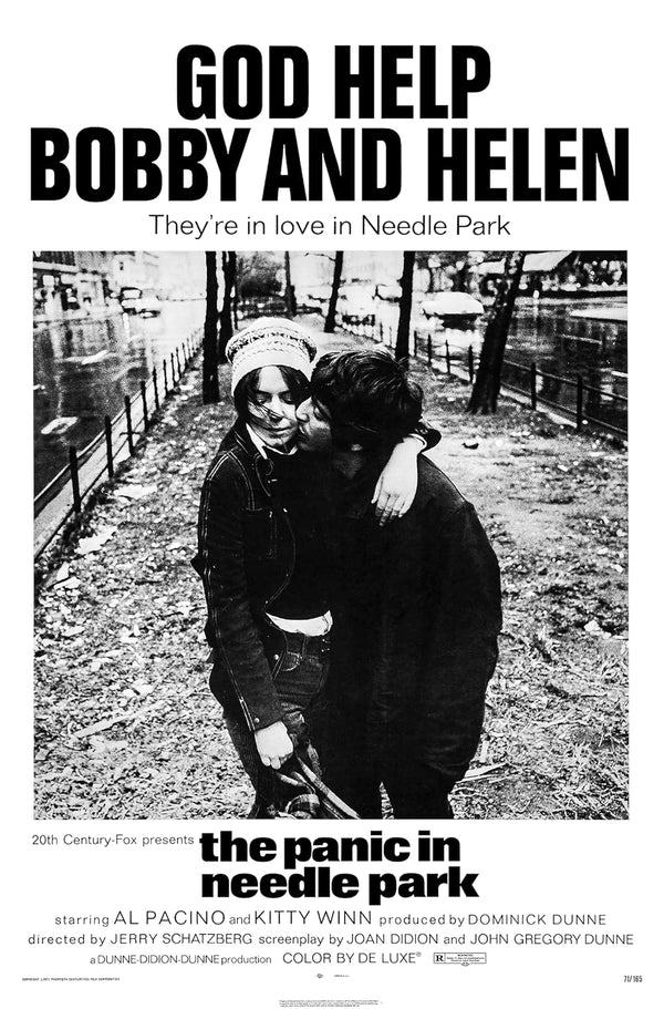 Panic In Needle Park (1971) - Classic Drama Movie Poster Movie Poster | Film Wall Art Print