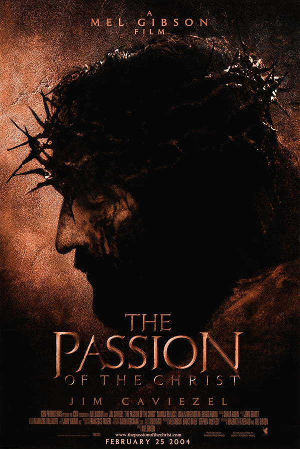Passion of the Christ (2004) Movie Poster – Iconic Drama Movie Poster | Film Wall Art Print