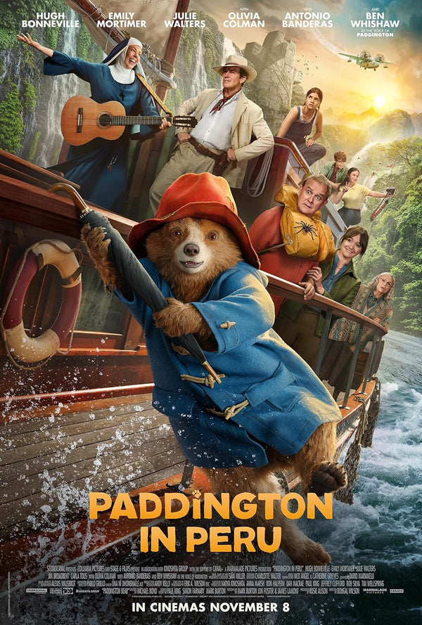 Paddington in Peru 2024: Watch Adventure Comedy Family Movie Movie Poster | Film Wall Art Print