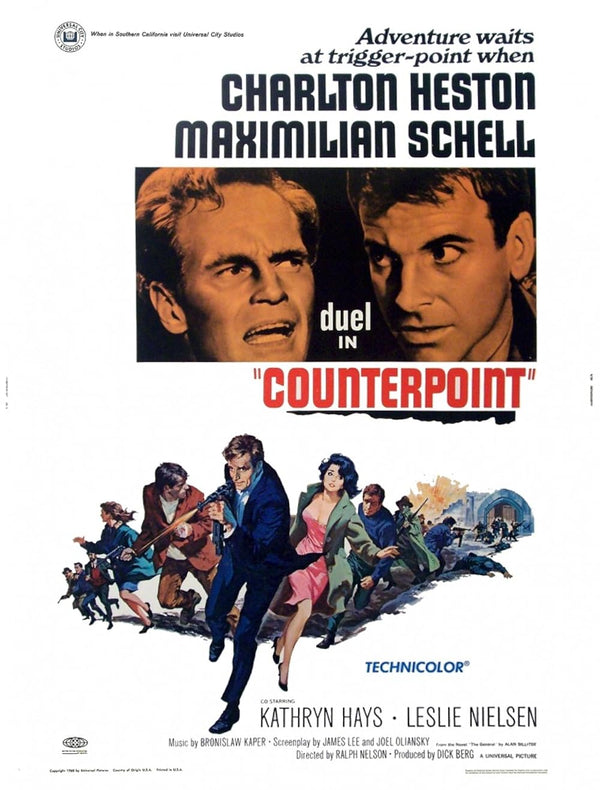 Counterpoint (1967) - Drama, Music, War Movie Poster Movie Poster | Film Wall Art Print
