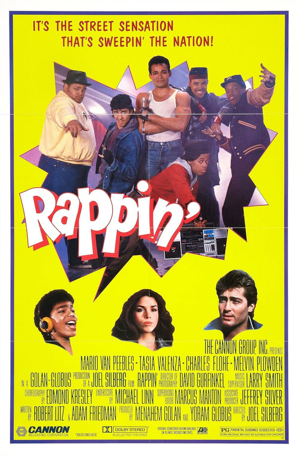 Rappin' (1985) - Classic Drama, Music, Musical Movie Poster Movie Poster | Film Wall Art Print